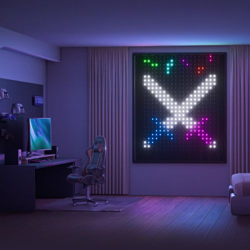 🔥HOT SALE🔥 COD！Customizable LED Curtain Lamp with APP Remote, Editable Texts GIFs Patterns, Music Dance Dynamic Light Effects, Adjustable Brightness & Color, Perfect Decor for Cozy Home Nights Parties Festivals Accra Ghana