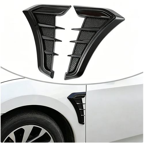 Car Side Vent Sticker – Sport Design, Scratch Resistant – Universal TPU Decor Strip