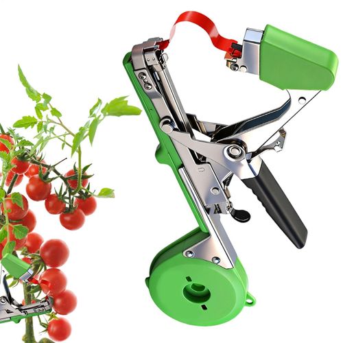 Professional Ergonomic Plant Tying Binding Machine, Time Saving Fast Vine Fixing Device Suitable For Tomatoes, Grapes, Peppers, Raspberries, Flowers And Multiple Climbing Vegetable Crop Stem Binding SEO Keywords