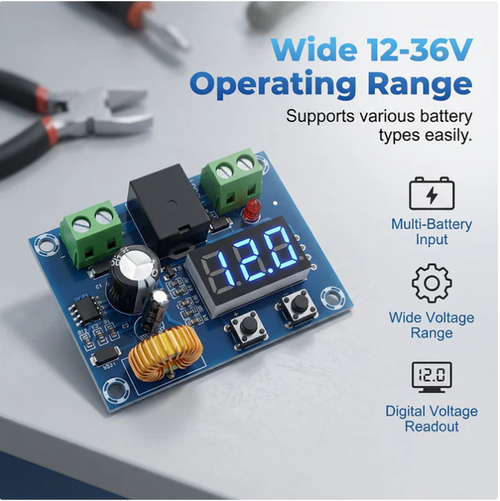 DC 12-36V Battery Voltage Protection Module