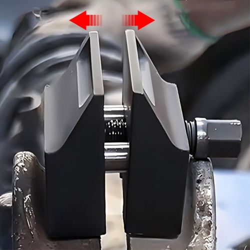 Heavy-Duty Dual-End Strut Hub Steering Knuckle Spreader, Automotive Suspension Strut Split Spreader and Lower Ball Joint Separator Tool Compatible with Most Vehicle Models