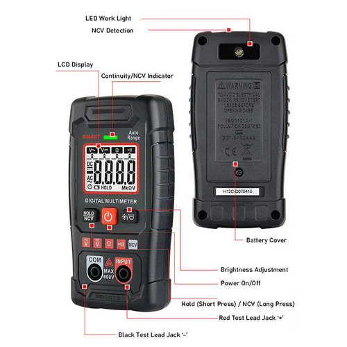 Intelligent Anti-Burn Multimeter!