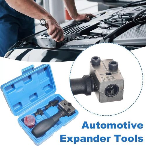 Professional Universal Brake Line Flaring Tool Kit, Complete Flaring Tool Set for Brake Line Repair, Suitable for Cars, Trucks and Motorcycles Maintenance