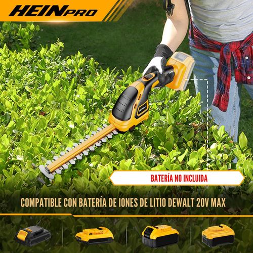 Cordless Hedge Trimmer Grass Shear Compatible with DEWALT 20V MAX Battery, Electric Shrub Trimmer and Grass Cutter for Garden, Lawn, Bushes and Yard Cleaning, No Battery Included, COD Free Shipping, Pay on Delivery