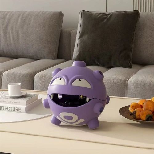 Pokemon Weezing Mosquito Coil Tray, Cartoon Indoor Incense Holder, Bedroom Mosquito Coil Burner, Desktop Decoration Storage Toy Gift, COD Free Shipping, Pay on Delivery