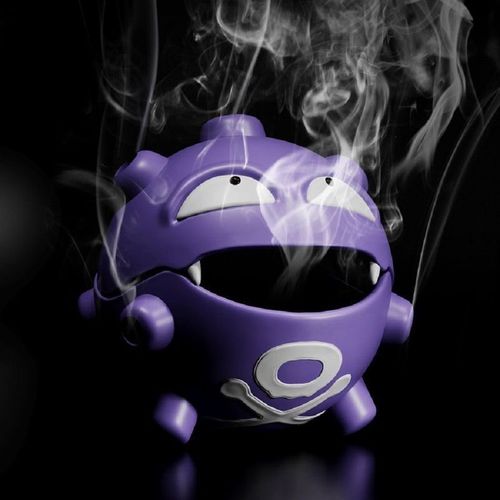 Pokemon Weezing Mosquito Coil Tray, Cartoon Indoor Incense Holder, Bedroom Mosquito Coil Burner, Desktop Decoration Storage Toy Gift, COD Free Shipping, Pay on Delivery