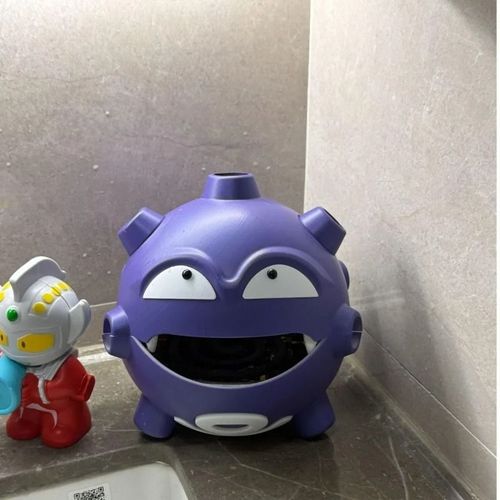 Pokemon Weezing Mosquito Coil Tray, Cartoon Indoor Incense Holder, Bedroom Mosquito Coil Burner, Desktop Decoration Storage Toy Gift, COD Free Shipping, Pay on Delivery