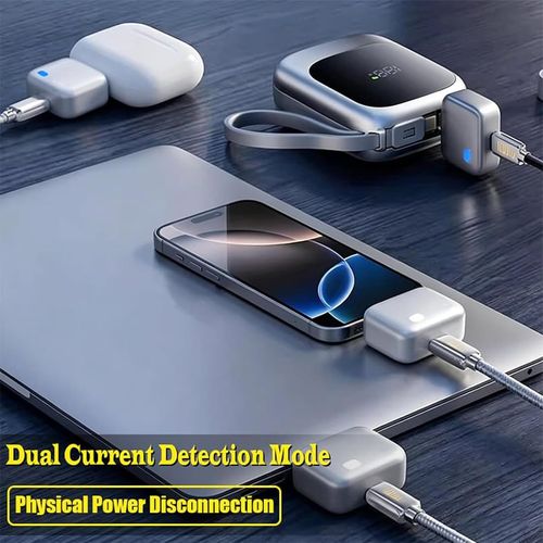 140W Intelligent Overcharge Protection Charger, Physical Disconnect Battery Guard, Smart Auto Stop Charging Adapter, Auto Self Eject Charger for Mobile Smartphones and Handheld Devices, COD Free Shipping, Pay on Delivery