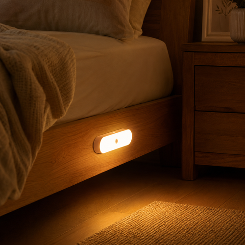 Buy 1 Get 5 smart motion-sensor strip lights with wireless charging. They activate automatically by movement, deliver soft ambient light, great for hallways and corridors, energy-saving and easy to use, free shipping and cash on delivery.