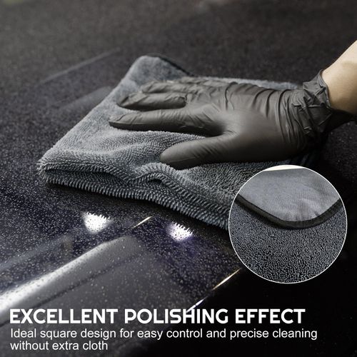 Buy 1 Get 2 magic microfiber cloths with strong water absorption. The special twisted design easily wipes away water and leaves surfaces shiny, ideal for bathroom and daily household cleaning, free shipping and cash on delivery.