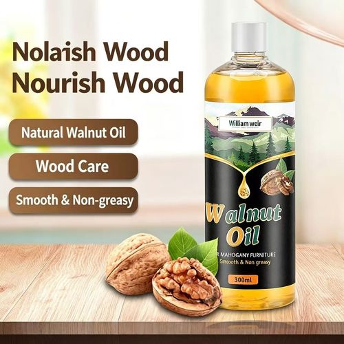 300ml rosewood furniture care walnut oil, anti-crack solution for antique and solid wood, works as floor wax for polishing and brightening, free shipping and cash on delivery