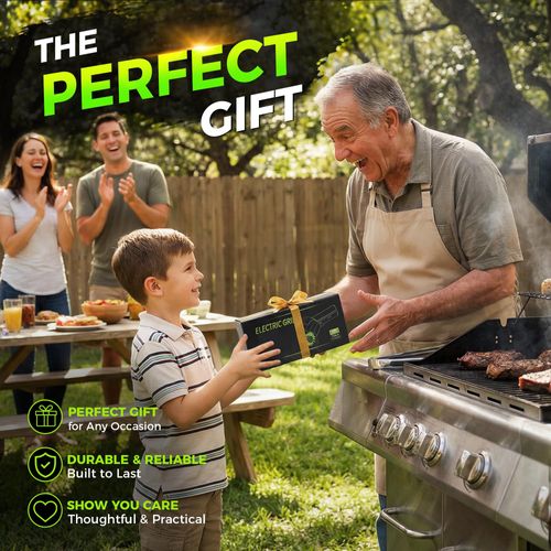 Cordless USB rechargeable electric BBQ brush equipped with high speed motor and stainless steel bristles, automatic grill cleaning tool, practical accessory for barbecue, free shipping and cash on delivery