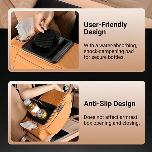 🔥HOT SALE🔥 COD！Universal Car Armrest Box Car Center Console Storage Arm Rest Organizer