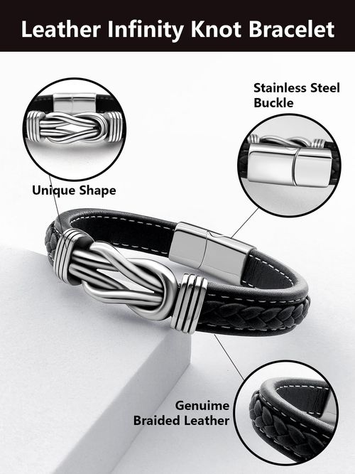 🔥Hot Seller🔥 COD！Forever Linked Premium Bracelet – Stylish Stainless Steel Cuff for Couples, Symbolic Jewelry Gift to Strengthen Bonds & Remind of Love