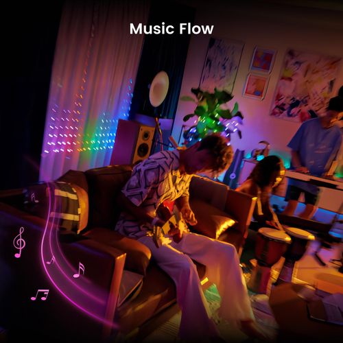 🔥HOT SALE🔥 COD！Customizable LED Curtain Lamp with APP Remote, Editable Texts GIFs Patterns, Music Dance Dynamic Light Effects, Adjustable Brightness & Color, Perfect Decor for Cozy Home Nights Parties Festivals Accra Ghana