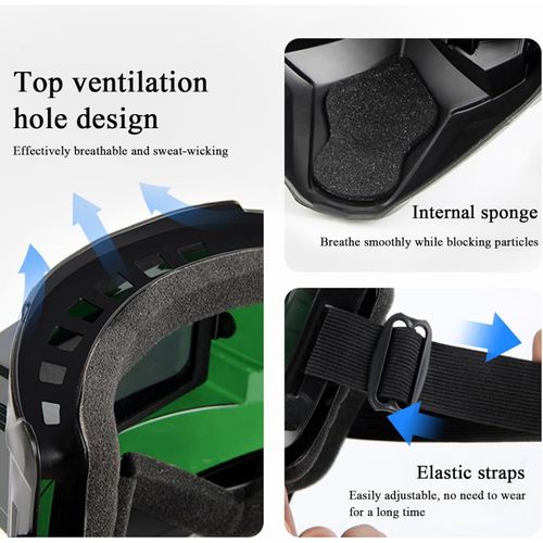 🔥HOT SALE🔥 COD！Automatic Darkening Welding Helme, Detachable Large Viewing Welding Hood, Lightweight and Breathable Face Shield, Professional Welding Mask for ARC Weld Grinding