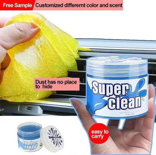 5 pc Cleaning Gel for Car Universal Gel Cleaner Auto Detailing Car Vent Keyboard Cleaning Putty Car Interior Cleaner Dashboard Dust Remover Putty Auto Duster Cleaning Kit（5 Pack）