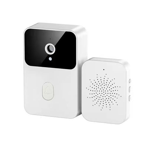 Wireless Video Doorbell with HD Camera,Wide Angle,Intelligent Voice Intercom,WiFi Enabled, Battery USB Dual Power, ≤36V, 600mAh Rechargeable Lithium Polymer Battery, App Control, HD Night Vision, 2.4G WiFi Only