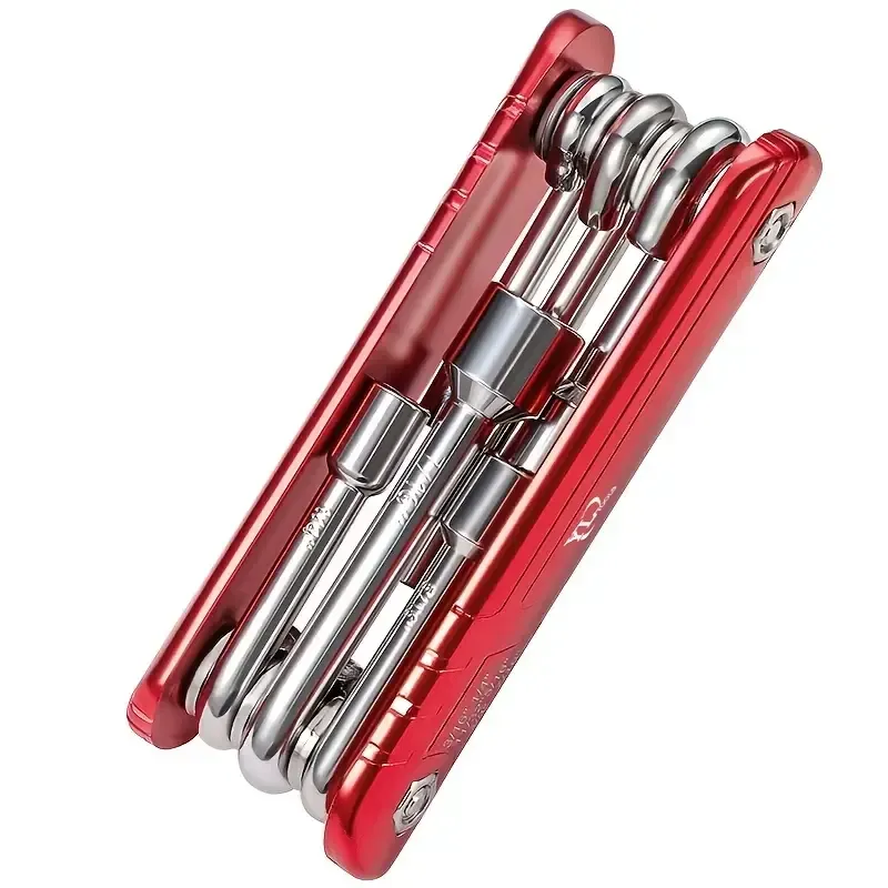 6 in 1 Folding Nut Driver Set SAE, Hex Nut Driver Set, Cr-V Steel Shank. Premium Portable Premium Aluminum Handle. Easy to Carry Out