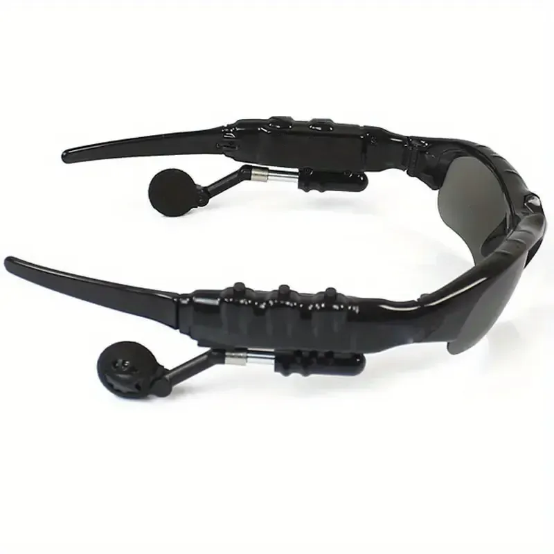 Wireless Bluetooth Sunglasses Anti-ray Stereo Music Bluetooth Headphones for Men Support Both Headset and Hands-Free (black-color)