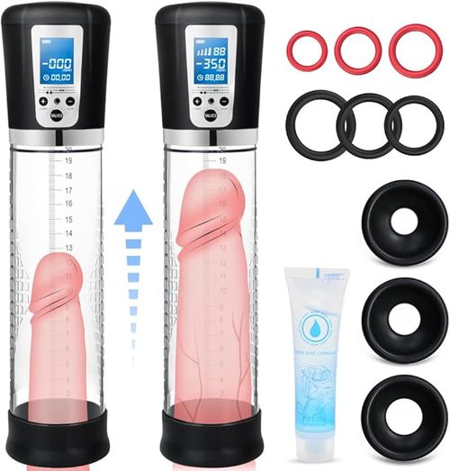 Male Sex Toys Penis Pump,men Erection Training and Masturbate Pleasure