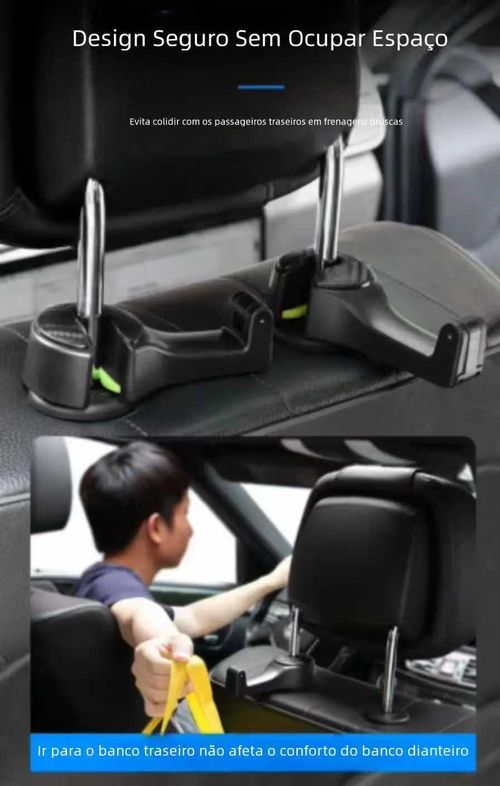 Ganchos para Carro Multifuncionais