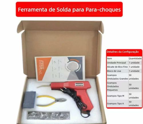 Pistola de Solda para Reparo de Pára-choques de Plástico