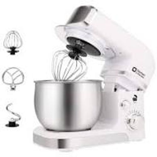 Máquina automática de cozinha elétrica, batedor para amassar massa e bater creme, uso doméstico para pastelaria