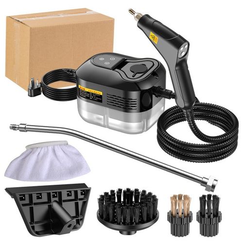 Limpador a vapor de alta temperatura e alta pressão, modelo doméstico compacto, para limpeza e desinfecção de cozinha, ar-condicionado, eletrodomésticos e gordura de cozinha