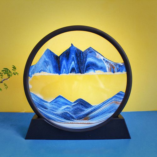 Quadro de areia móvel 3D