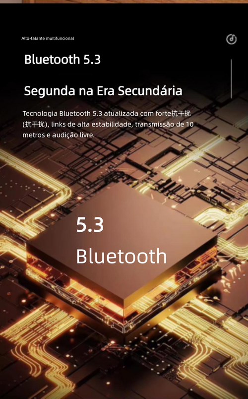 Luz Ambiente com Alto-falante Bluetooth