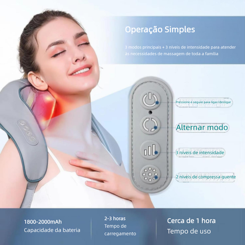 Massageador de pescoço