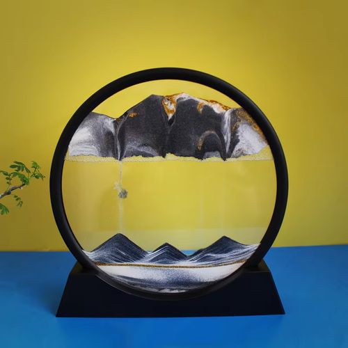 Quadro de areia móvel 3D