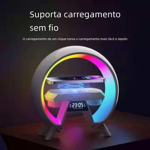 Luz Ambiente com Alto-falante Bluetooth