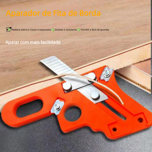 Ferramenta manual carpintaria dupla função chanfro e canto redondo, remove rebarbas e fitas de borda, lâmina arredondadora