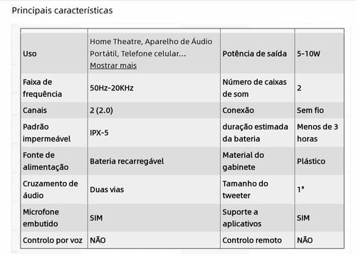 Luz Ambiente com Alto-falante Bluetooth