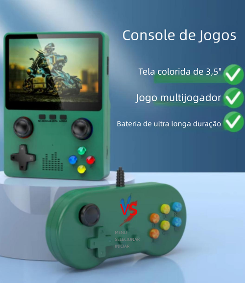 Console de Jogos Portátil X6
