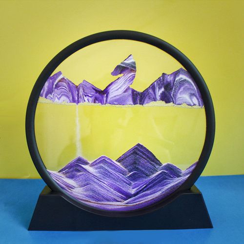 Quadro de areia móvel 3D
