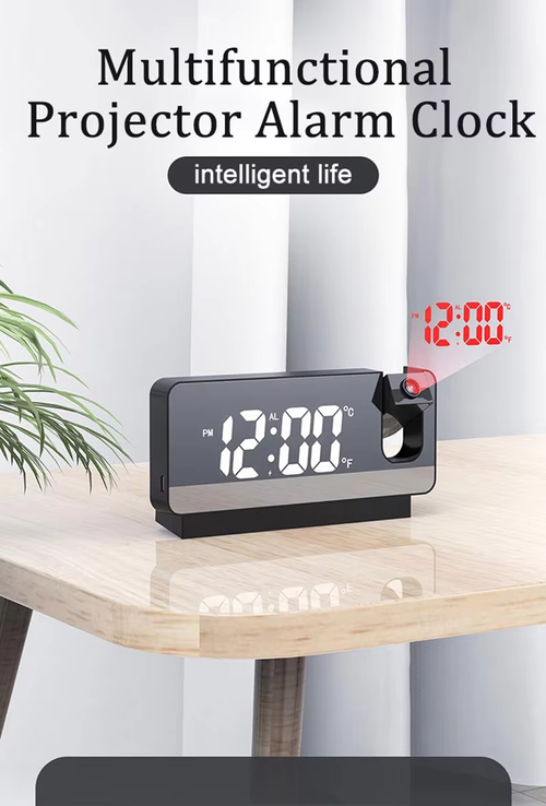 Relógio Eletrónico com Projeção