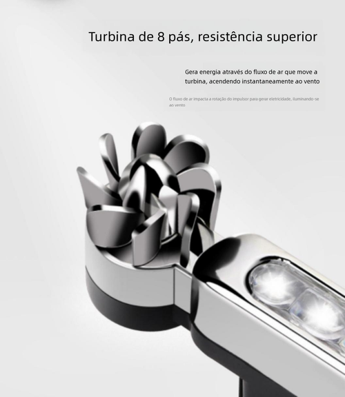 Luz de aviso eólica