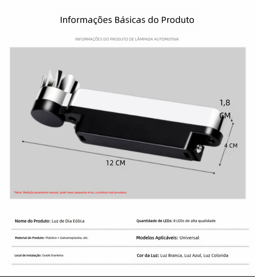 Luz de aviso eólica