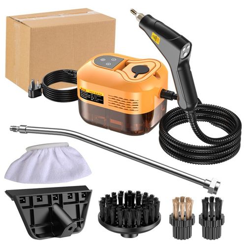 Limpador a vapor de alta temperatura e alta pressão, modelo doméstico compacto, para limpeza e desinfecção de cozinha, ar-condicionado, eletrodomésticos e gordura de cozinha