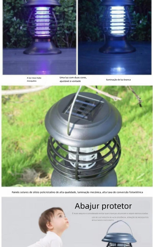 Luz repelente de mosquitos