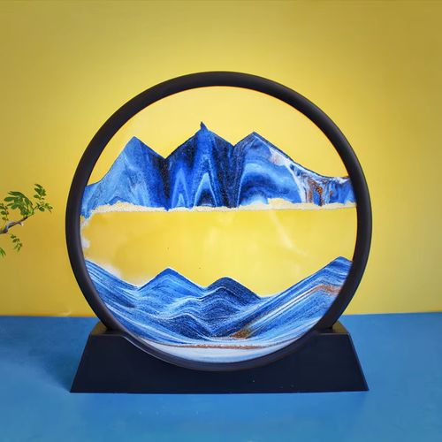 Quadro de areia móvel 3D