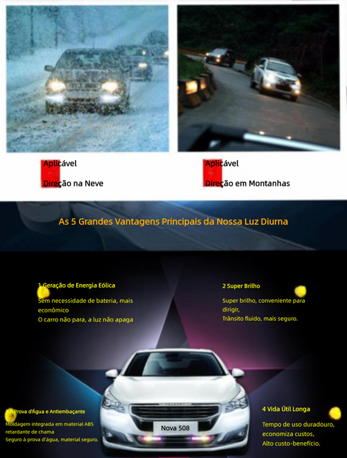 Luz de aviso eólica