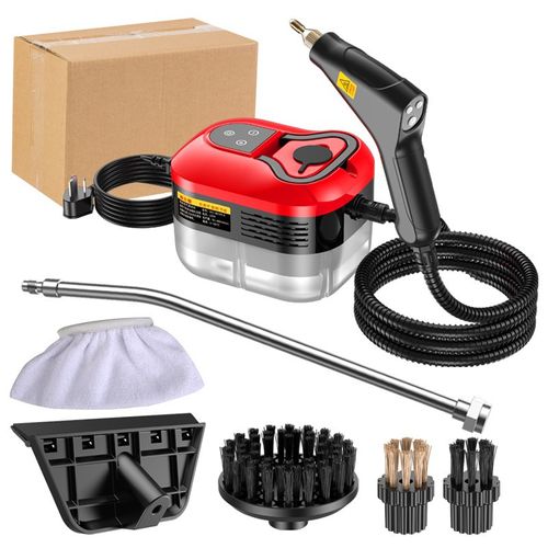 Limpador a vapor de alta temperatura e alta pressão, modelo doméstico compacto, para limpeza e desinfecção de cozinha, ar-condicionado, eletrodomésticos e gordura de cozinha