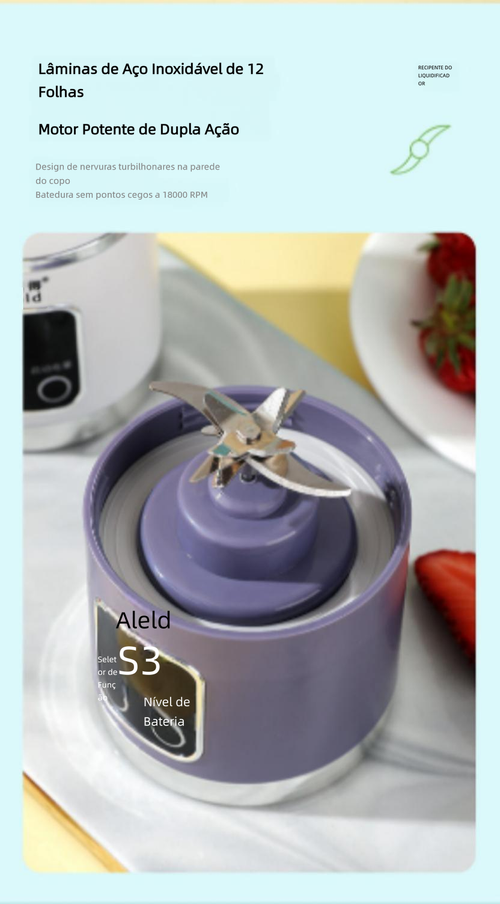Liquidificador Portátil