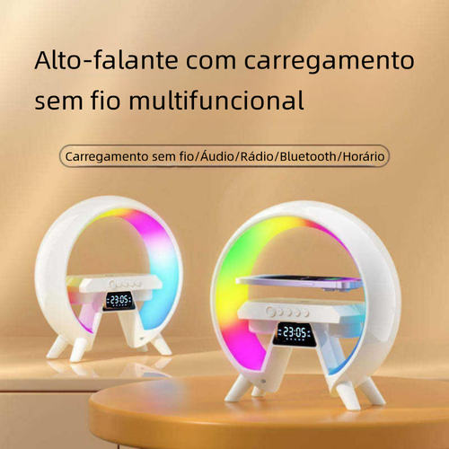 Luz Ambiente com Alto-falante Bluetooth