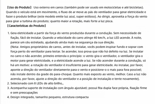 Luz de aviso eólica