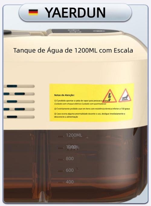 Limpador a vapor de alta temperatura e alta pressão, modelo doméstico compacto, para limpeza e desinfecção de cozinha, ar-condicionado, eletrodomésticos e gordura de cozinha